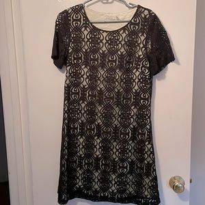 Mint & Black Cocktail Dress